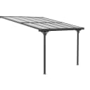 Westmann Terrassenüberdachung Bruce Schwarz Aluminium Bild 1