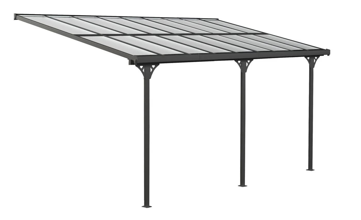 Westmann Terrassenüberdachung Bruce Aluminium Schwarz - Bild 5
