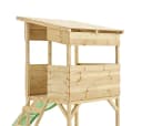 Westmann Spielhaus Wildnis inkl. Rutsche Holz Stelzenhaus Natur Bild 2