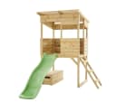 Westmann Spielhaus Wildnis inkl. Rutsche Holz Stelzenhaus Natur Bild 3