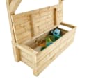 Westmann Spielhaus Wildnis inkl. Rutsche Holz Stelzenhaus Natur Bild 5