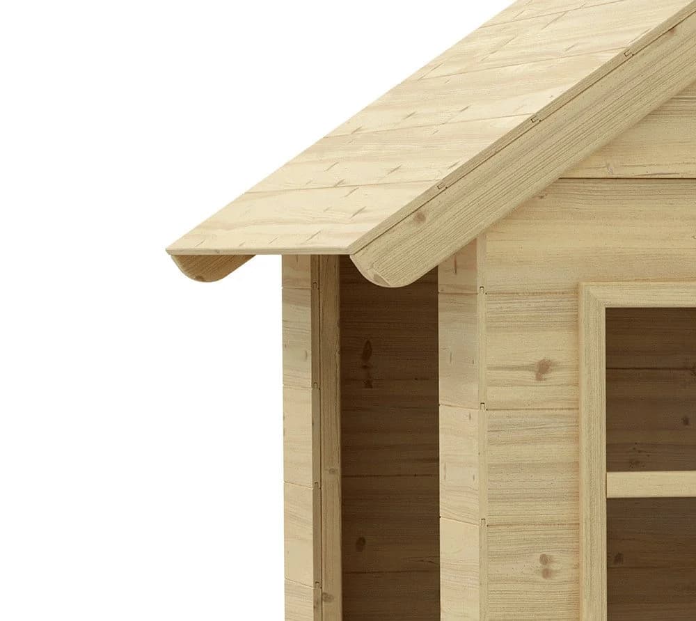 Zwerkules Spielhaus Holla Holz Spielhaus für Kinder - Bild 5