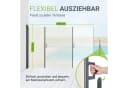 Juskys Seitenmarkise Dubai Beige Ausziehbar Bild 4