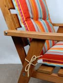 Rattani Hochlehnerauflage Karina 120x50 cm Caribe Outdoor Acrylic Dralon Bild 4