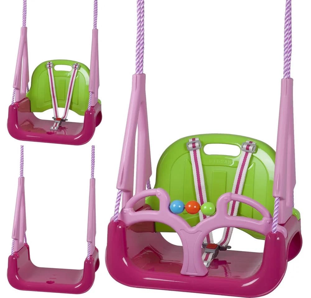 BabyGo Einzelschaukel Doremi 3-in-1 Outdoor Schaukel mit Spielbogen - Bild 2