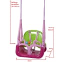 BabyGo Einzelschaukel Doremi 3-in-1 Outdoor Schaukel mit Spielbogen Bild 5