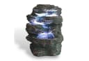Arnusa Zimmerbrunnen Niagara mit LED-Beleuchtung und Wasserpumpe Bild 2