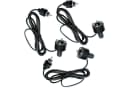 Arnusa Gartenbrunnen Beleuchtung 3er Set Warm-Weiß LED Bild 2