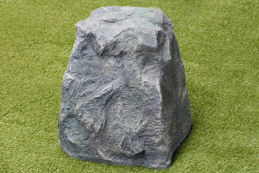 Arnusa Dekofelsen Poolpumpe Abdeckung Grau Polyresin - Bild 5