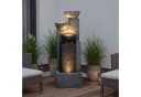 Arnusa Gartenbrunnen mit LED Beleuchtung und Kaskade Bild 3