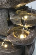 Arnusa Gartenbrunnen BK851 mit LED Beleuchtung Polyresin Bild 3