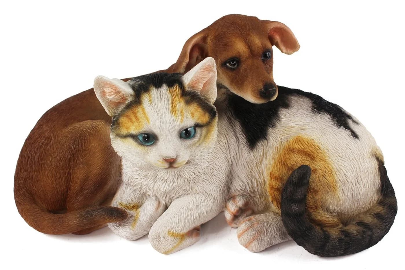 Arnusa Gartenfigur Hund und Katze Dekofigur 34 cm - Bild 2