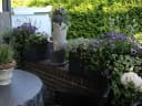Arnusa Gartenbrunnen mit LED Beleuchtung Polyresin Beige/Grau Bild 5