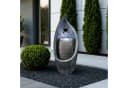 Arnusa Gartenbrunnen Moderner Springbrunnen mit LED Beleuchtung Bild 3