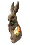 Arnusa Gartenfigur Hase 51 cm Solar LED Beleuchtung Bild 2