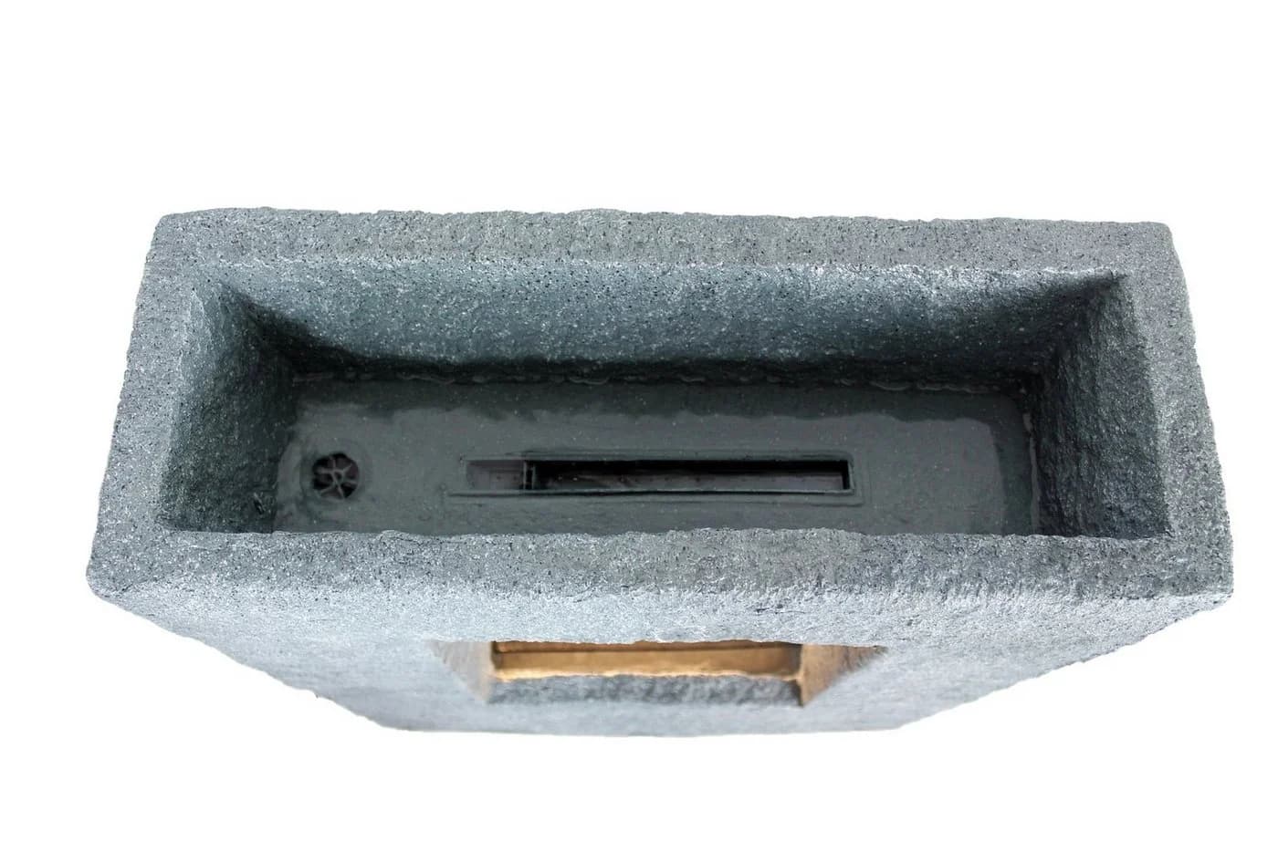 Arnusa Gartenbrunnen Springbrunnen mit LED Beleuchtung Regen Wasserfall - Bild 5