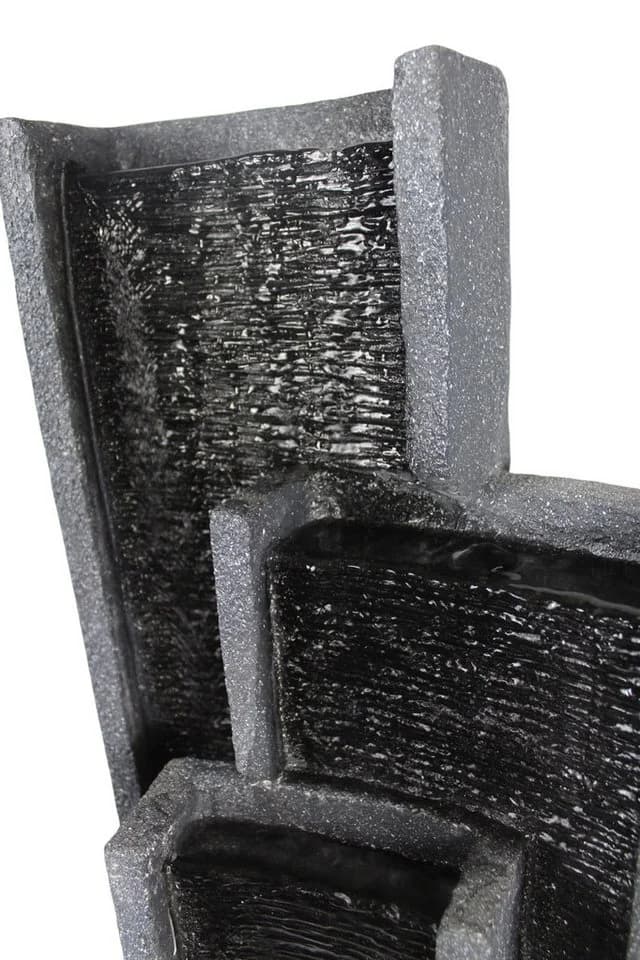 Arnusa Gartenbrunnen BK903 Wasserwand 99 cm Standbrunnen mit LED - Bild 5