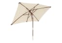 anndora-sonnenschirm Balkonschirm 2x3m rechteckig knickbar beige Bild 2