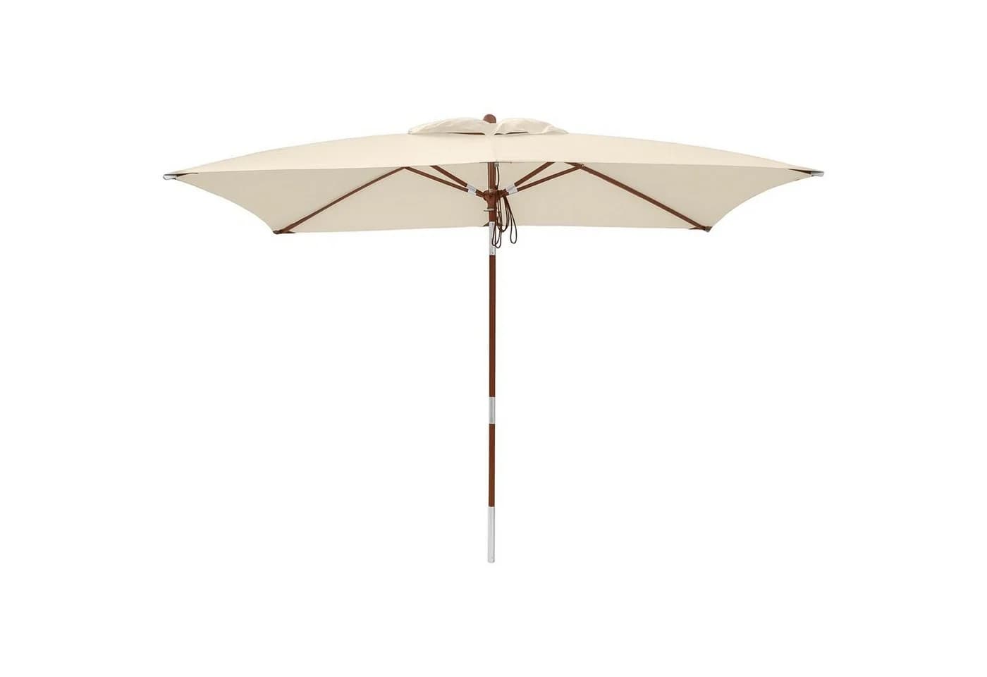 anndora-sonnenschirm Balkonschirm 2x3m rechteckig knickbar beige - Bild 3