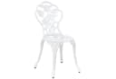 casa.pro Balkonset Wakefield 3-tlg. Bistro-Set Weiß Aluminium Bild 4