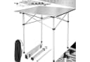 tectake Campingtisch Aluminium Klappbar Tragetasche Bild 2