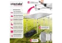 tectake Aluminium Campingtisch Klappbar mit Tragetasche Bild 2