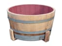 Temesso Blumentopfuntersetzer Füße NATUR für Holzfass 3er Set Eichenholz Bild 1