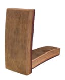 Temesso Blumentopfuntersetzer Füße NATUR für Holzfass 3er Set Eichenholz Bild 2