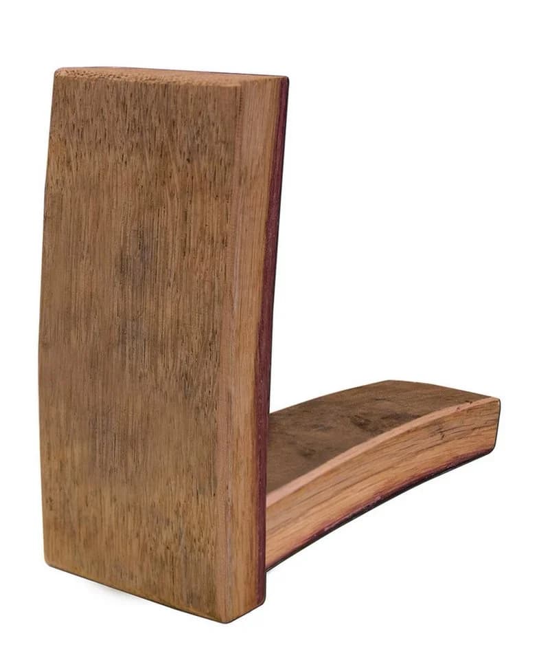 Temesso Blumentopfuntersetzer Füße NATUR für Holzfass 3er Set Eichenholz - Bild 2