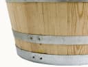 Temesso Gartenlounge-Hocker Edelkastanienholz Natur Bild 4