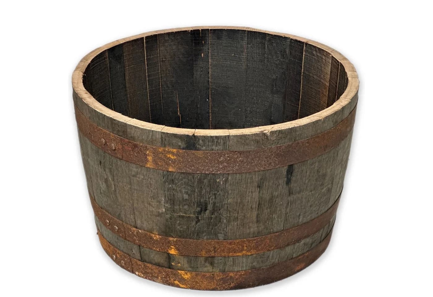 Temesso Pflanzkübel aus schottischem Whiskyfass Eiche - Bild 2