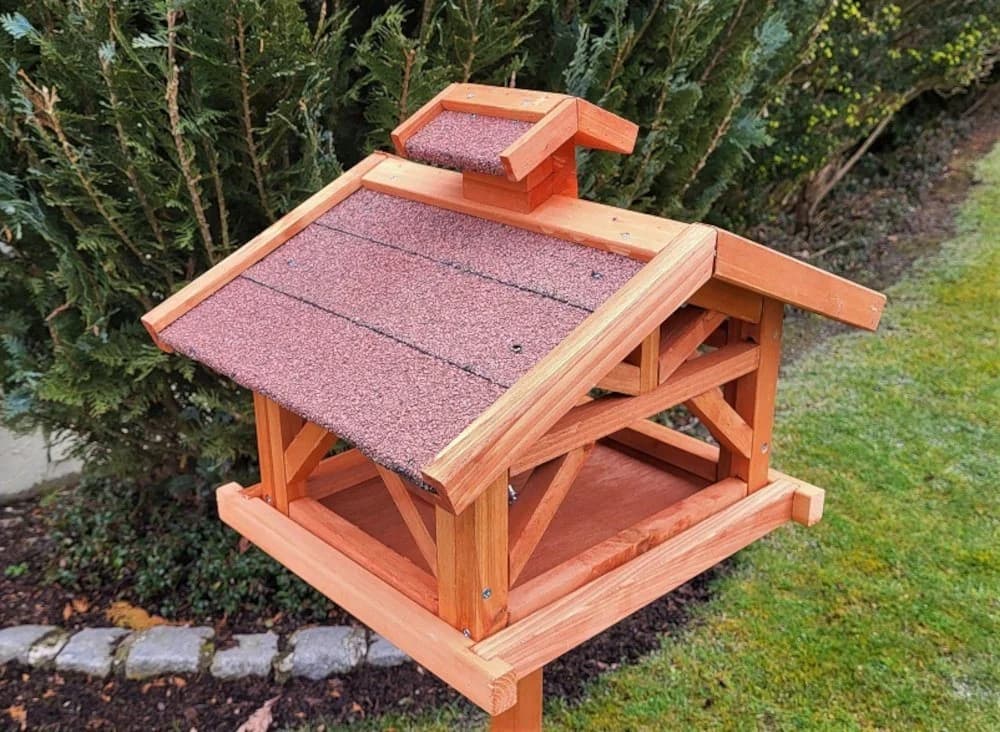 MYPETS Vogelhaus WILDBICHL mit Ständer aus Holz - Bild 4