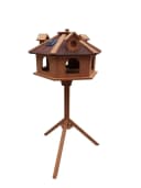 MYPETS Vogelhaus ALPENZAUBER XXL mit Solarlicht und Ständer Bild 2