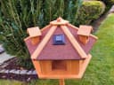 MYPETS Vogelhaus ALPENZAUBER XXL mit Solarlicht und Ständer Bild 5