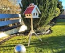 MYPETS Vogelhaus STUBAI mit Ständer aus imprägniertem Holz Bild 1