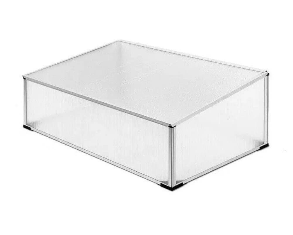 BruKa Frühbeet Aluminium PLANTBOX XL Treibhaus mit Lüftungsöffnungen