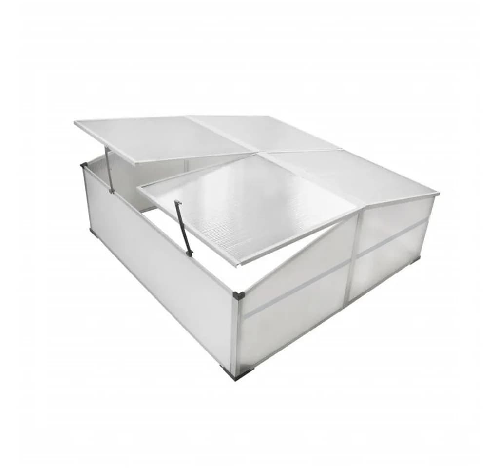 BruKa Frühbeetkasten Aluminium PLANTBOX XXL mit PC-Doppelstegplatten - Bild 2