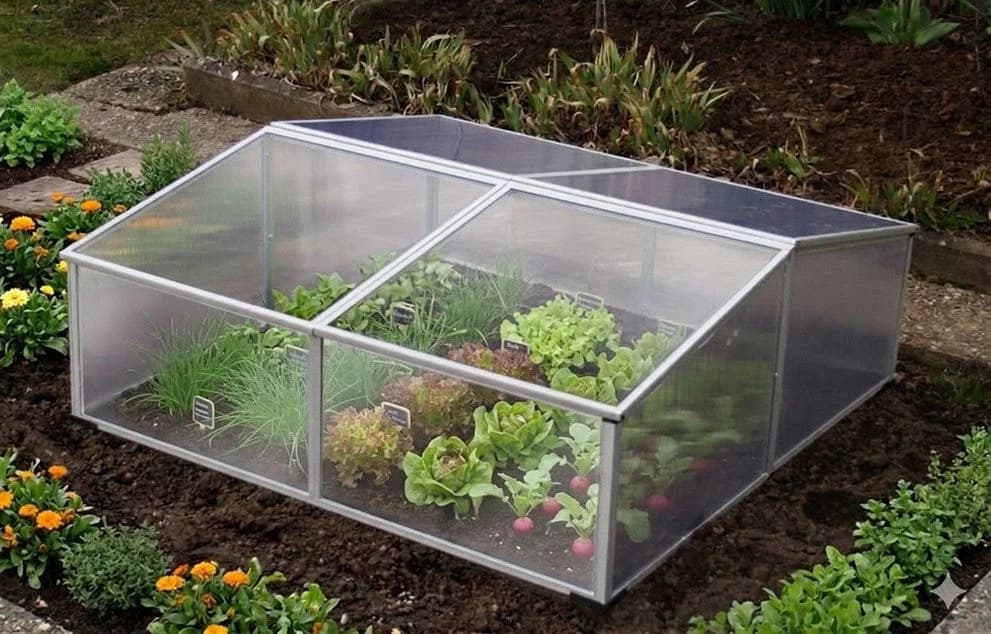 BruKa Frühbeetkasten Aluminium PLANTBOX XXL mit PC-Doppelstegplatten - Bild 3