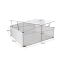BruKa Frühbeetkasten Aluminium PLANTBOX XXL mit PC-Doppelstegplatten Bild 4