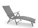BruKa Gartenliege RIO COMFORT Grau 8-fach verstellbar Bild 2
