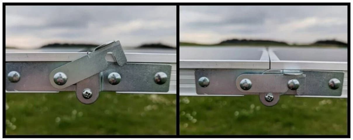 BruKa Campingtisch COMPACT klappbar höhenverstellbar Aluminium - Bild 5