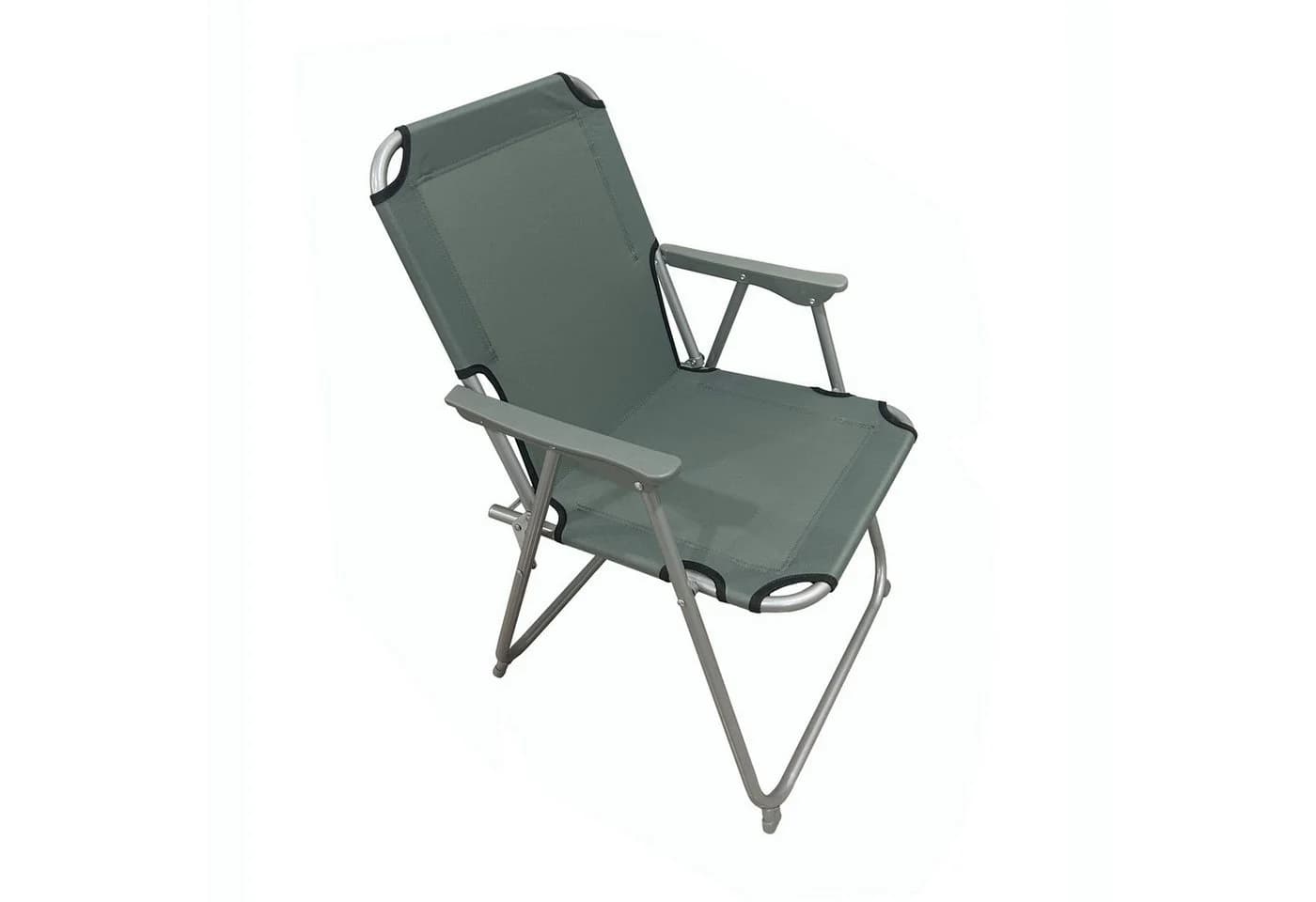 BruKa Campingstuhl 2er Set SUNNY SEAT Klappstuhl Grau/Schwarz - Bild 2