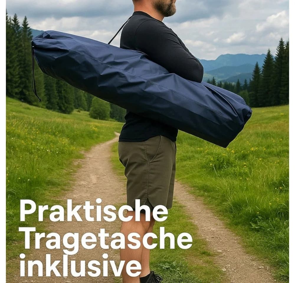 BruKa Campingstuhl YUKON Faltbar mit Kühltasche - Bild 5