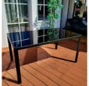 BruKa Gartentisch POETTO ESG Glas Aluminium Modern Bild 1