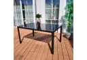BruKa Gartentisch POETTO ESG Glas Aluminium Modern Bild 3