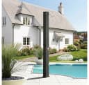 BruKa Solardusche 40L STYLE XXL Schwarz Solar Gartendusche Bild 2