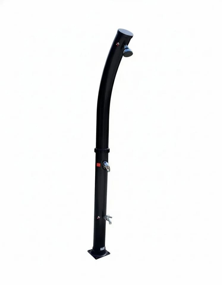 CARIBIC CURVE Gartendusche 30L Solardusche Schwarz - Bild 2