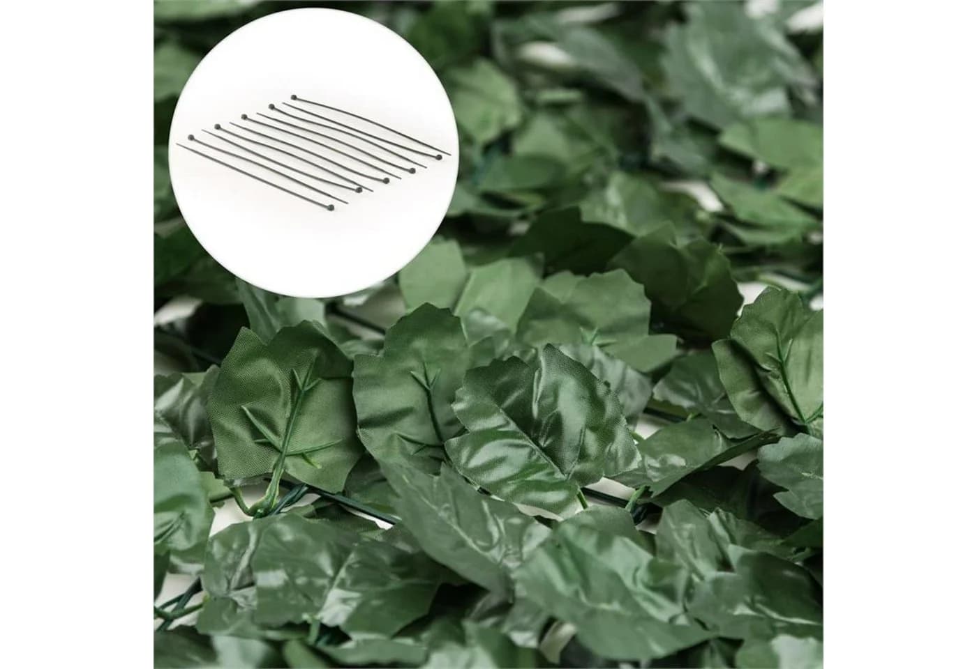 Blumfeldt Balkonsichtschutz Fency Dark Ivy Grün - Bild 3