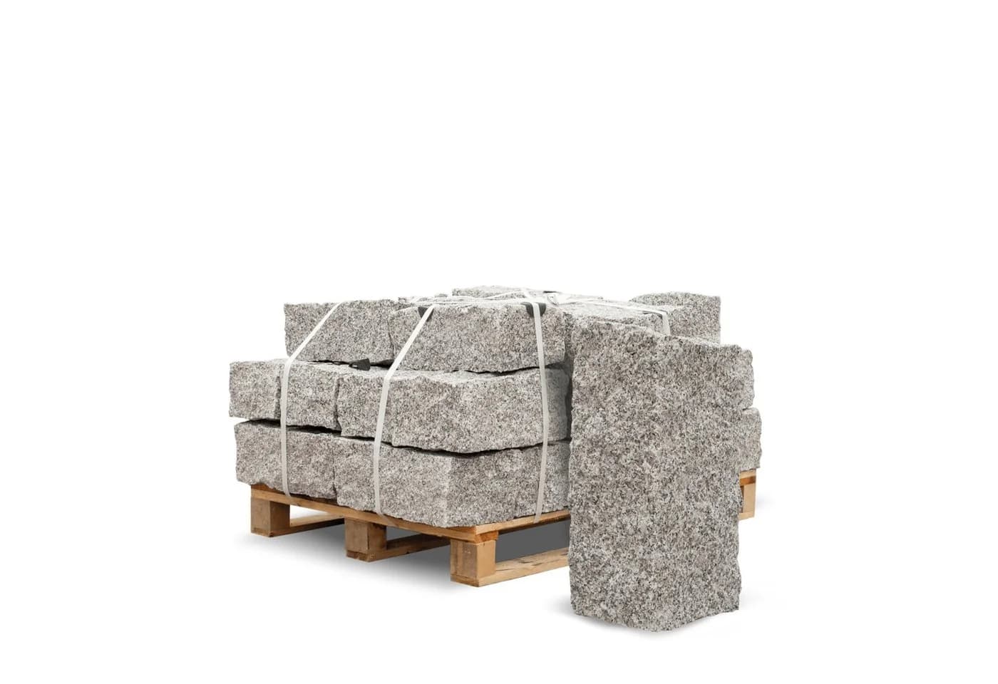 GALAMIO Mauerstein Granit 40x20x20 cm Gebrochen - Bild 2
