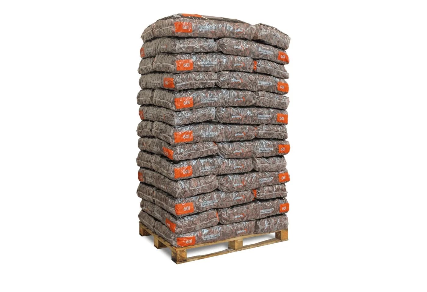 GALAMIO Pinienrinde Grob Rostrot 25-40 mm Rindenmulch